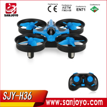 Mini Quadcopter 6-ejes Rc Helicóptero Quadrocopter Flying Drone Drons Juguetes JJRC H36 Los mejores regalos de juguete